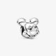 Pandora Stílusú 925 Sterling Ezüst Mickey Charm